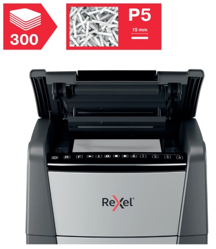 Rexel Optimum AutoFeed+ 150M Automatic Micro Cut Paper Shredder