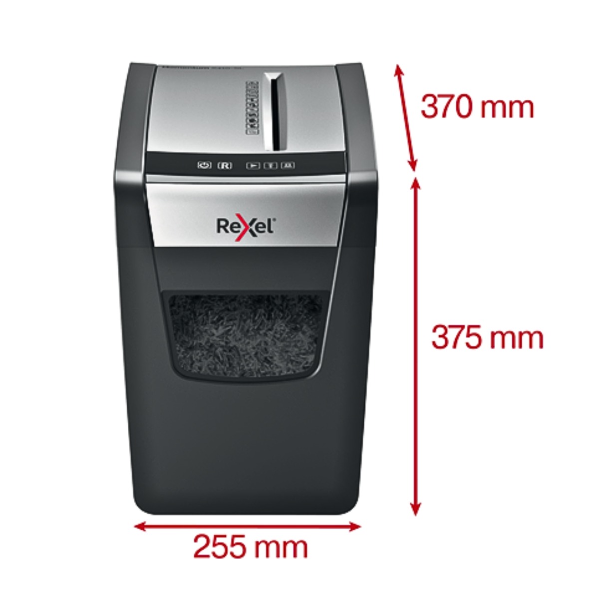 Rexel Momentum X410-SL Slimline Cross Cut Paper Shredder